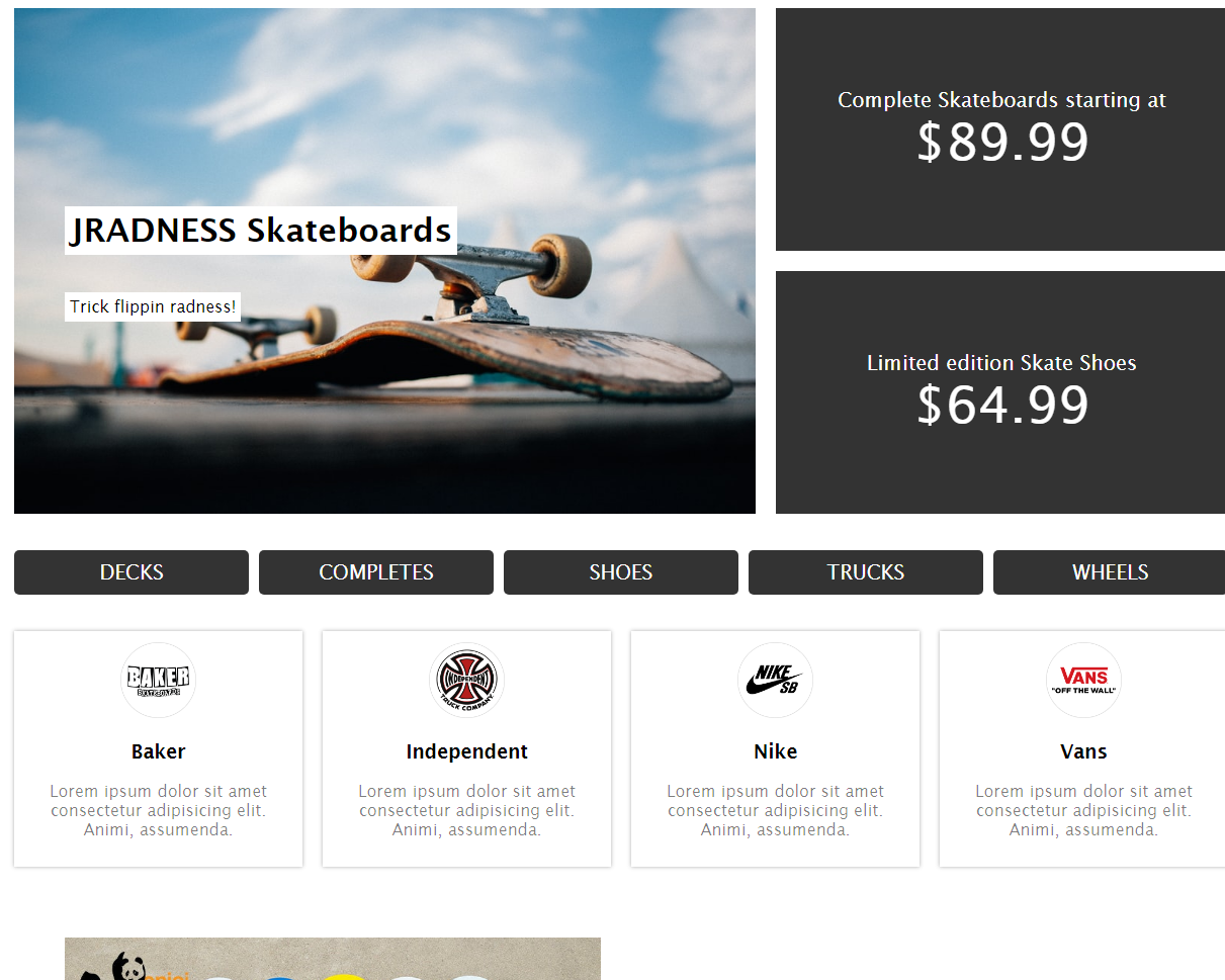 Skate Website